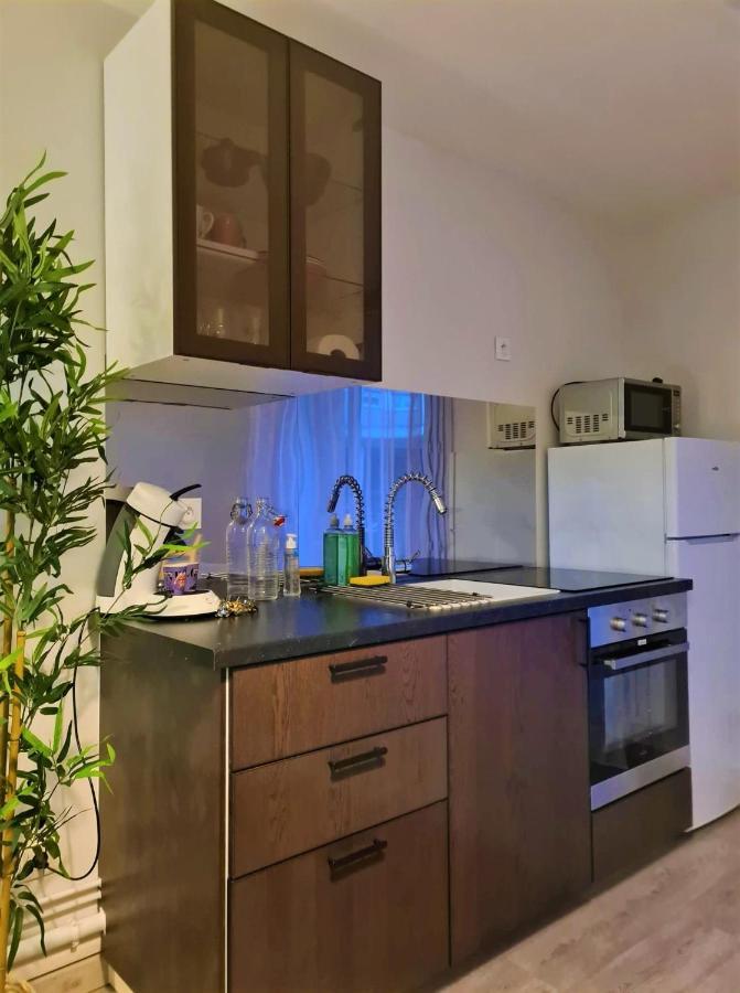Grand Studio Lyon Villeurbanne Proche Metro - Wifi Luaran gambar
