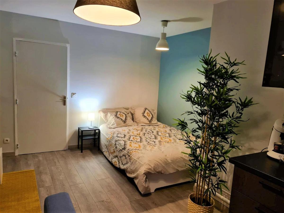 Grand Studio Lyon Villeurbanne Proche Metro - Wifi Luaran gambar